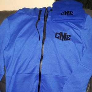 Tech Sweatsuit Royal blue and black and skully